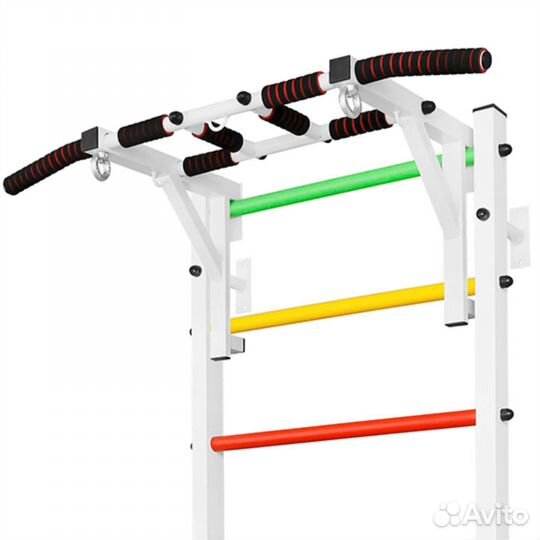 Турник 3 хвата навесной на шведскую стенку