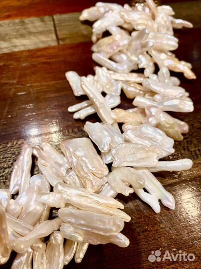 Колье жемчуг Бива