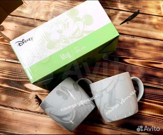 Кружки 2 шт Микки Маус Перекресток