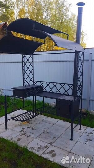 Мангал для дачи / Для частного дома /Для шашлыка