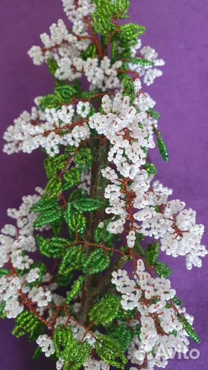 Дерево из бисера ручная работа