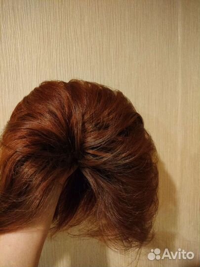 Шиньон из натуральных волос