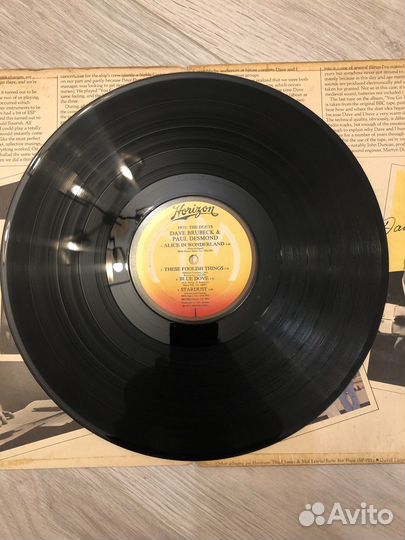 Виниловая пластинка Lp Brubeck Desmond - The duets