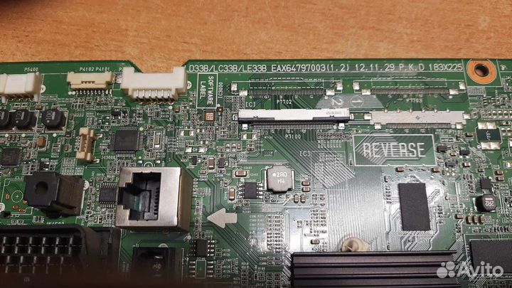 Плата main с тв lg55la620v