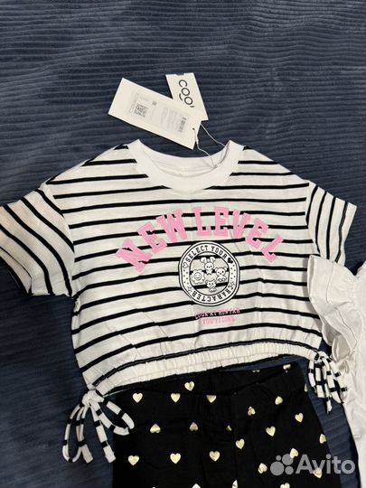 Вещи для девочки новые 98-104
