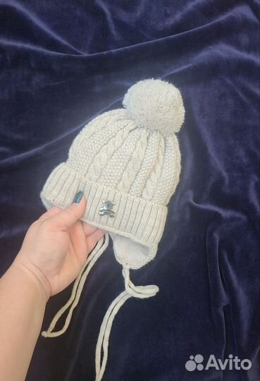 Шапки детские (3-9 мес) на осень-зиму