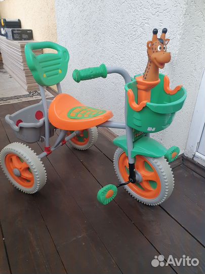 Велосипед детский трехколесный