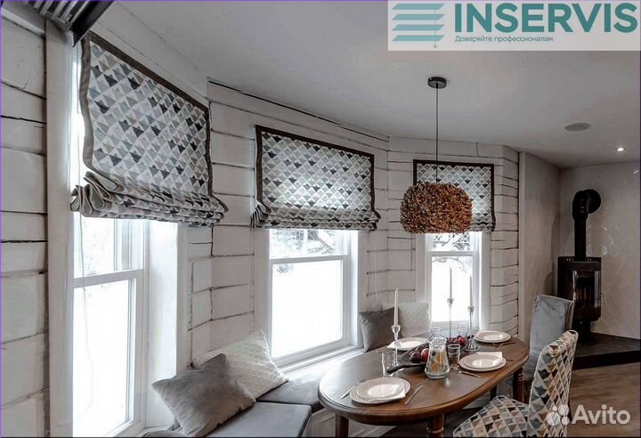 Горизонтальные деревянные жалюзи