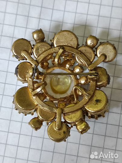 Винтажная брошь 