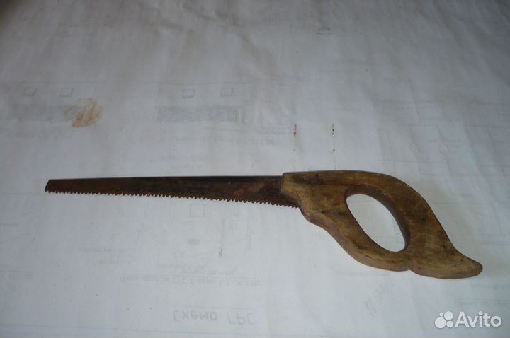 Ножовка довоенная СССР в отличном рабочем сост