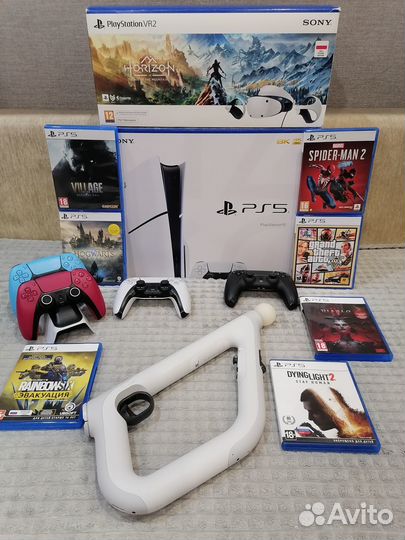 Sony playstation 5 + топ. игры
