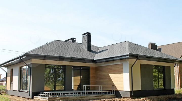 Коттедж 120 м² на участке 8 сот.