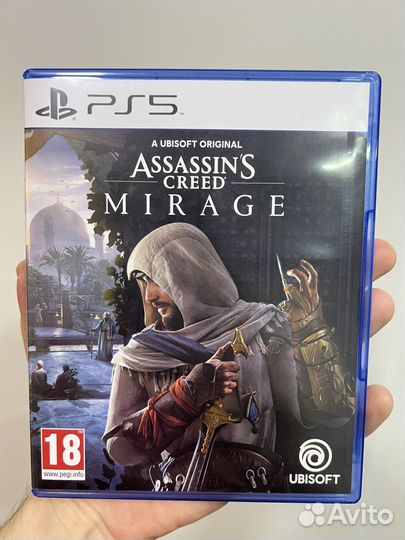 Assassins creed mirage ps5 диск