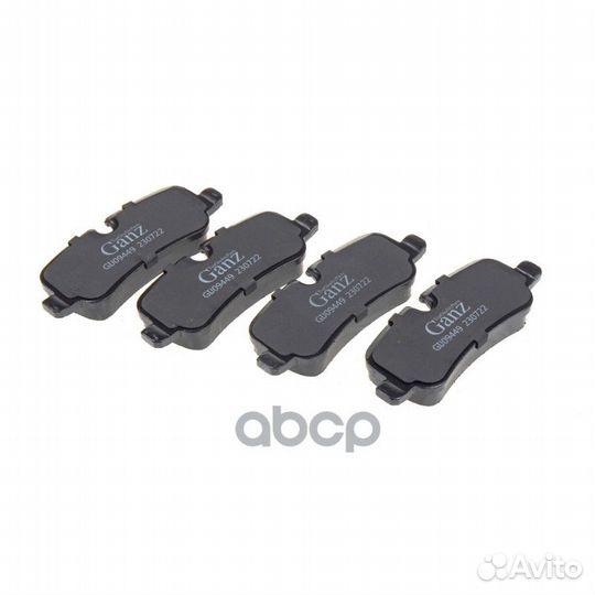 Колодки задние land rove Discovery III/RR III/R