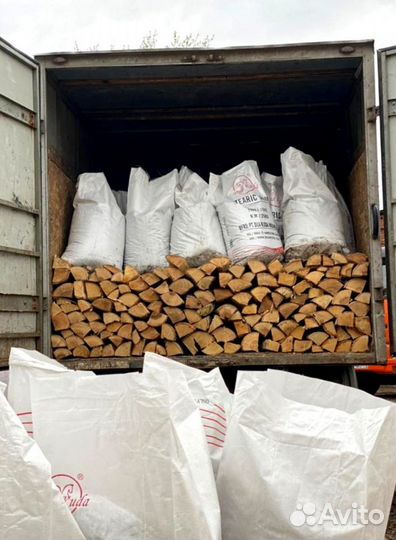 Дрова береза сухие