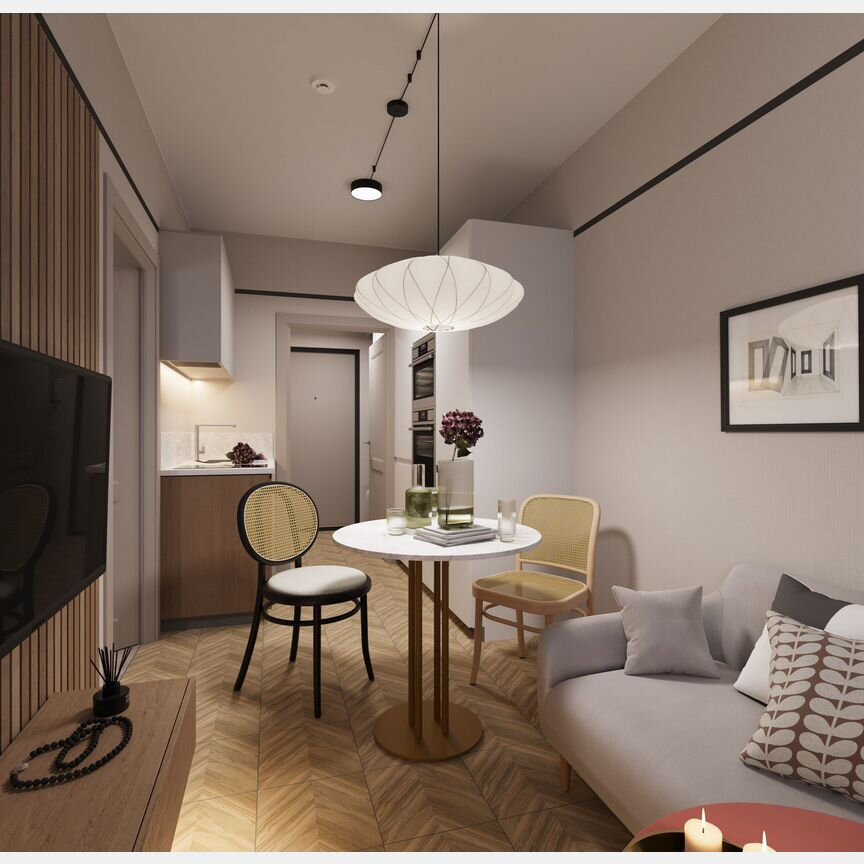 2-к. квартира, 49 м², 18/25 эт.
