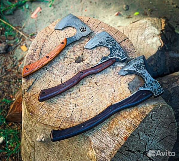 Топоры подарочные кованые ручной работы