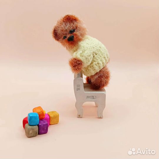 Миниатюрный мишка Teddy (авторская игрушка)