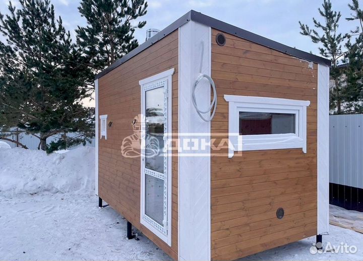 Баня деревянная