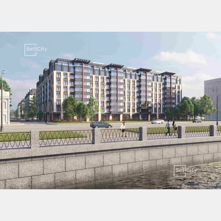 3-к. квартира, 116,2 м², 1/9 эт.