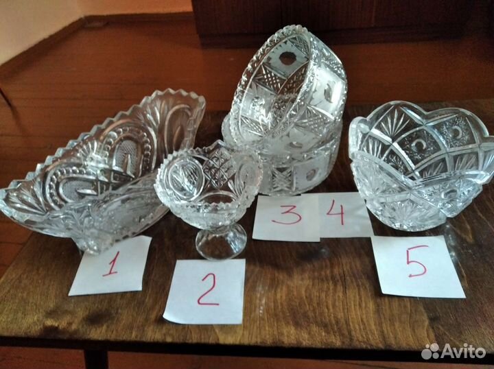 Хрустальные вазы