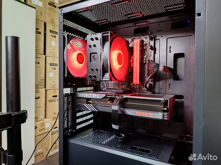 Игровой топ пк Ryzen5 7500F+ RTX4060 Ti+ 32Gb DDR5
