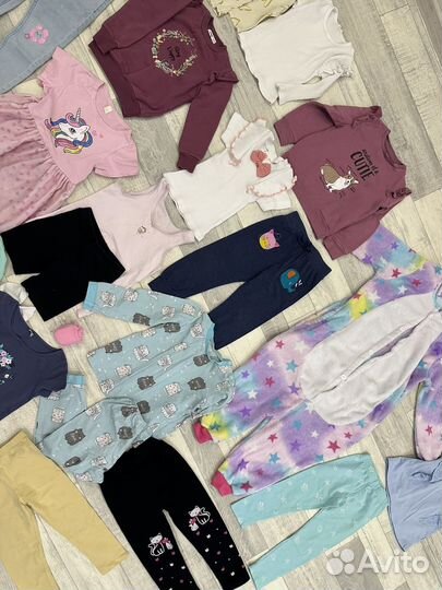 Детские вещи пакетом на девочку 98 104