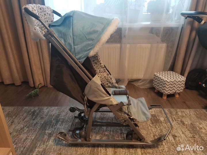 Детские санки коляска Ника