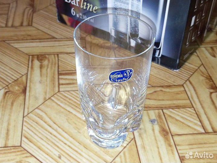 Стеклянные стаканы Bohemia