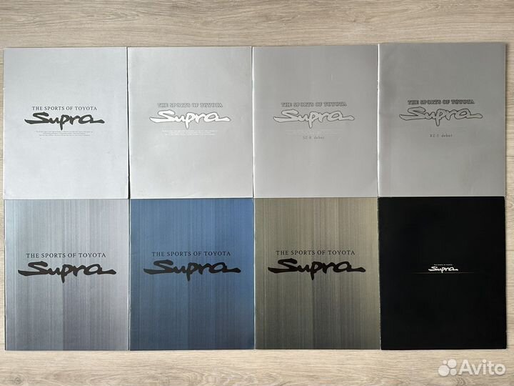 Дилерские каталоги Toyota Supra 1993-1998 jza80