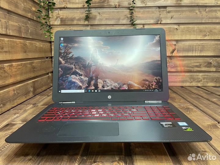 Топовый ноутбук для игр Hp i5 GTX1050