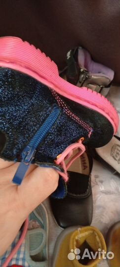 Ботинки, сапожки, туфли, пакетом, разная