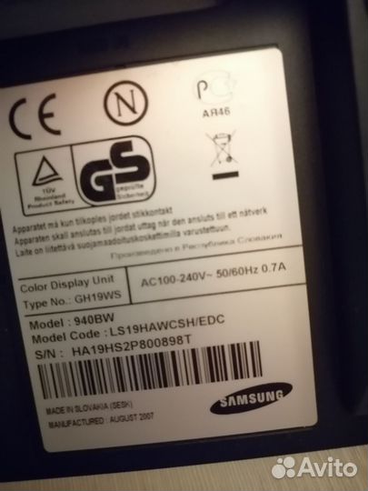Монитор Samsung