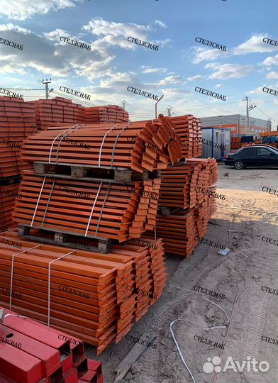 Стеллажи паллетные Микрон б/у лот 1594