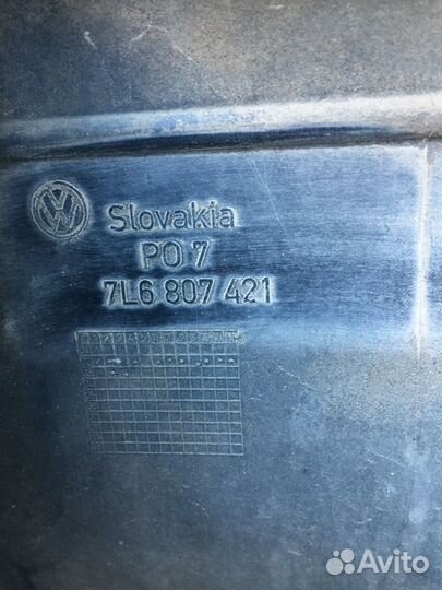 Задний бампер для VW Touareg 2002-2010