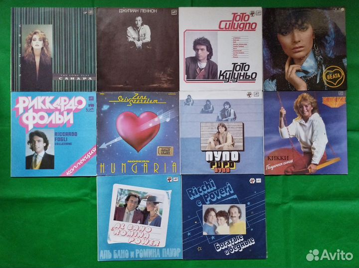 Виниловые пластинки зарубежные
