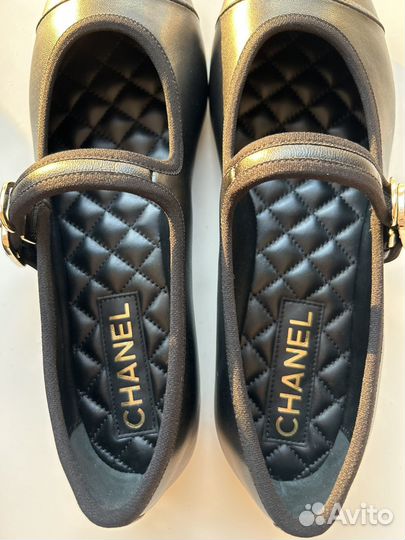 Chanel балетки 38,5 оригинал