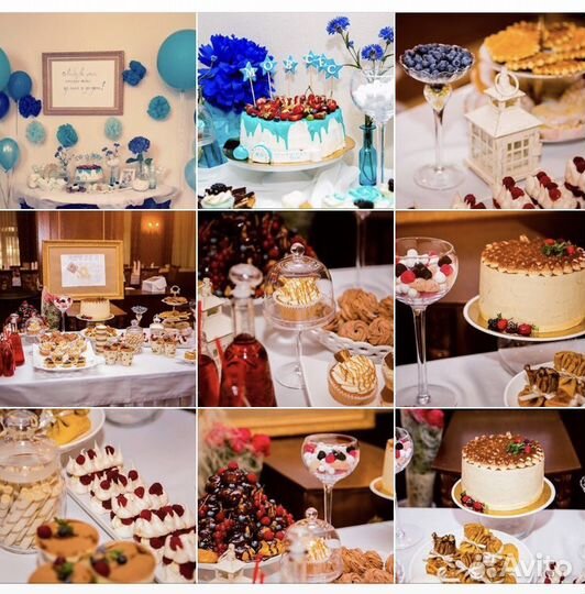 Организация праздников. Сладкий стол