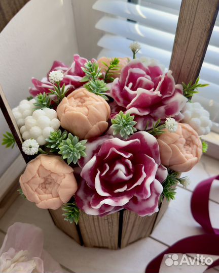 Букеты из мыла ручной работы подарки для учителя