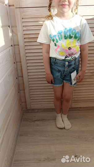 Футболка zara для девочки