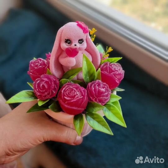 Букет из мыла