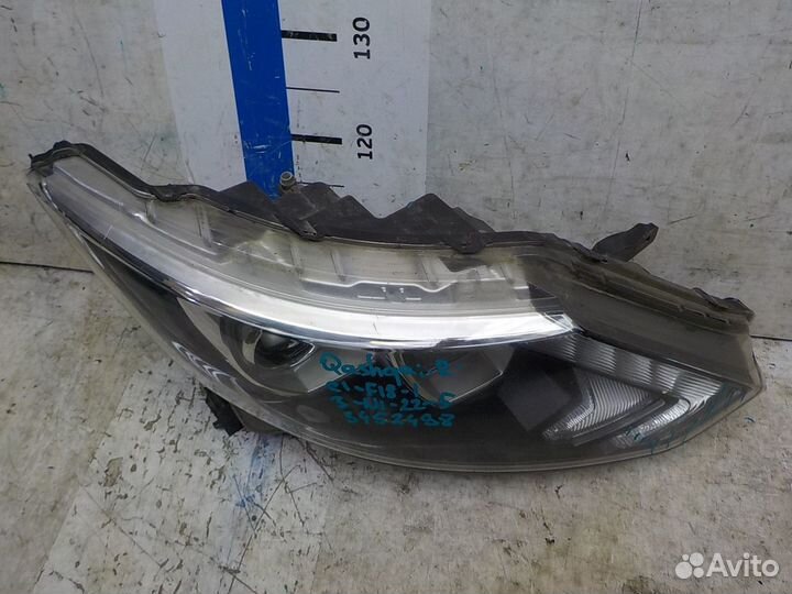 Фара правая на Nissan Qashqai