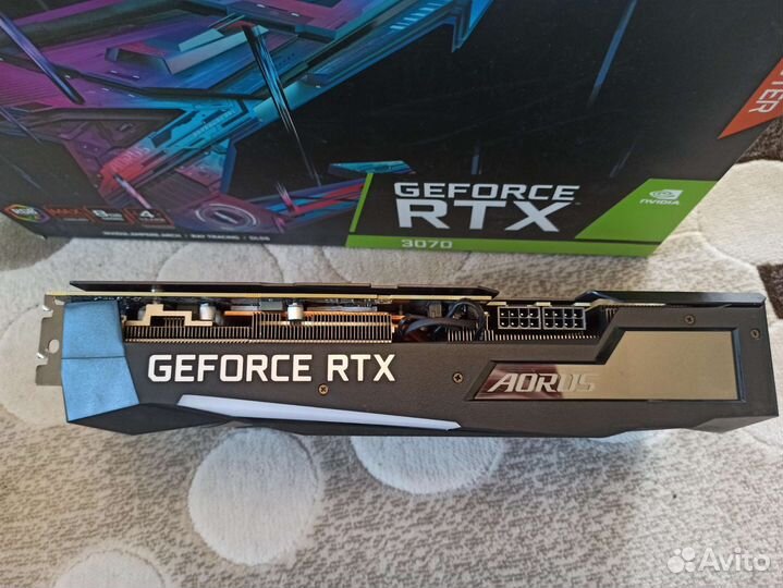 Gigabyte aorus GeForce RTX 3070 master 8G REV 1.1