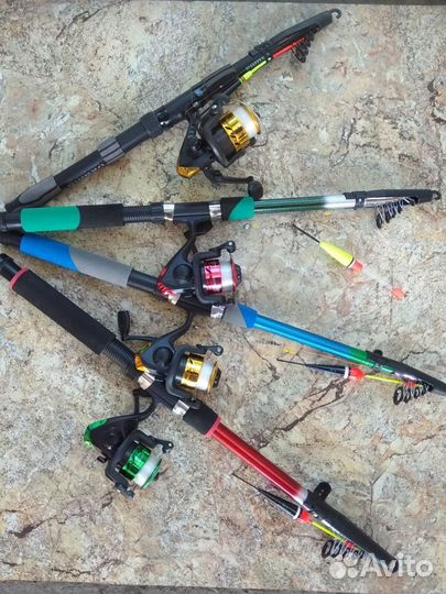 Удочка спиннинг 1.8м-4.5м