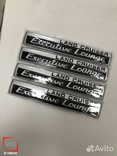 Шильдики Executive Lounge Toyota LC 200 F489
