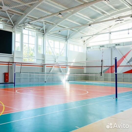 Волейбольные стойки универсальные со стаканами