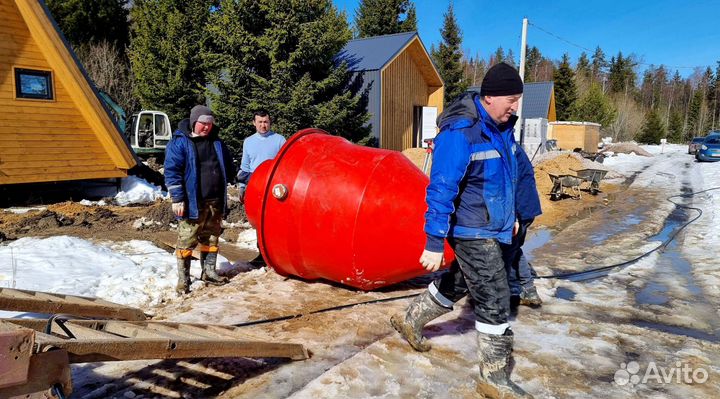 Автономная канализация за день