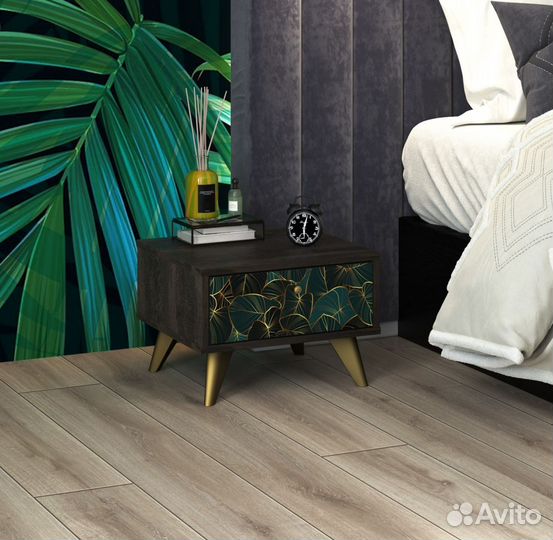 Фьюжн Тумба тм-004 Камень угольный tropical