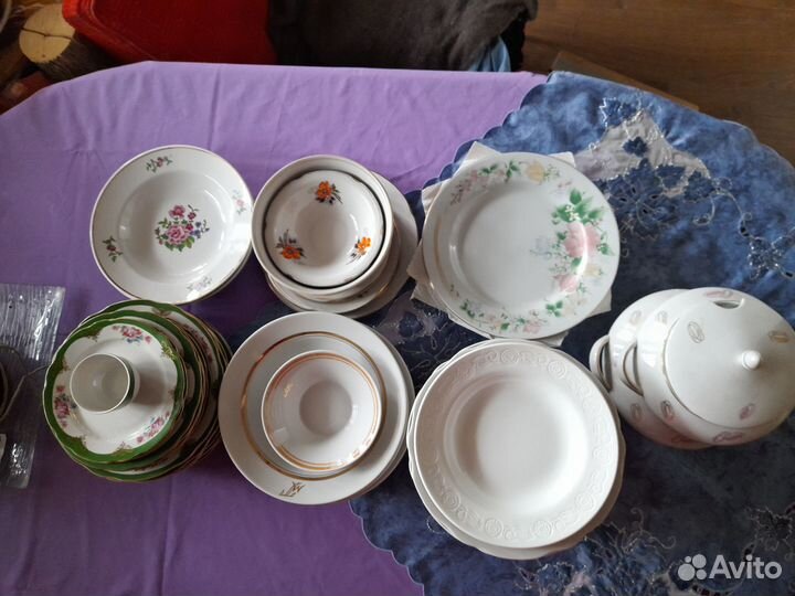 Тарелки з-д Дулево