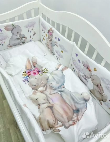 Бортики в кроватку